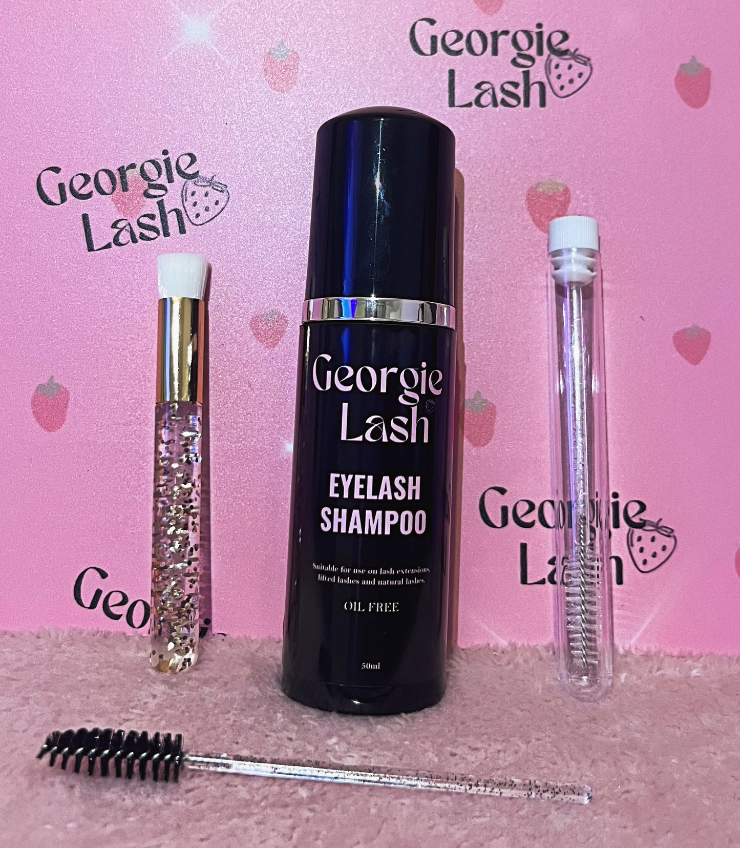 Georgie Lash Eyelash Shampoo Cleansing Kit